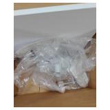 Suptek Clamp-on 9.5 x 23.6 inch Desk Extender, Wrist Support, Foldable Keyboard Tray Platform, Suitable for Office Desks, White, DSF3LW