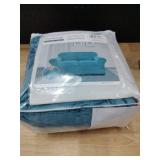 FestiCorp Oversized Loveseat Slipcover - Blue