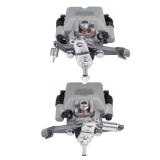 Getanye Rear Left Right Brake Caliper 43080-0163 43080-0164 Replacement for 2015-2023 Kawasaki Mule PRO DX DXT FXR FXT KAF1000 KAF820 43080-0146 43080-0145