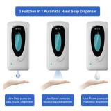 AETTL Touchless Automatic Foaming Hand Soap Dispenser Wall Mount, Motion Sensor Foam Liquid Refill Bottle Sanitizer Dispensing for Bathroom Kitchen Home Farmhouse Station 1306-s