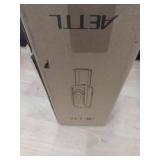 AETTL Touchless Automatic Foaming Hand Soap Dispenser Wall Mount, Motion Sensor Foam Liquid Refill Bottle Sanitizer Dispensing for Bathroom Kitchen Home Farmhouse Station 1306-s