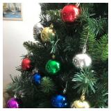 KTKDE Christmas Balls Decoration 36 Pcs/2.36in Christmas Tree Decorations Shatterproof Hanging Ornament Balls for Holiday Wreath Xmas Tree Decor Colorful Ball for Party Event