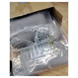 Pair of Left and Right Sun Visors with Clips and Vanity Mirror for 2004 2005 Toyota RAV4 (Gray Color) Not for Other Year Models