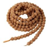 Christmas Garland 9 Feet Velvet Christmas Garland Xmas Vintage Holiday Bead Garland for Tree Mantel Fireplace Decorations (Brown)