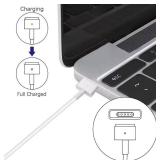 Mac Book Air Charger Replacement for AC 45W Power T-tip Shape Connector Power Adapter for 11 inch and 13 inch (Between 2012-2017)
