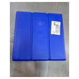 Blue Modern Plastic Side Table set of 2