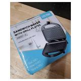 Sandwich Toaster, Electric Waffle Maker, Multifunction Electric Baking Pan, with Detachable Non-Stick Plates, for Make Sandwich, Panini, Donuts, Madeleine, Nut Cakes