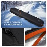 Unigear Snowboard Ski Bag for Air Travel, Reinforced Double Padded Snowboard Bag with EPE Dense, Water-Resistant and Durable up to 175cm Ski Snowboard Travel Bags for Flying