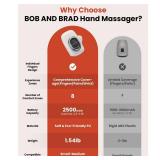 BOB AND BRAD Hand Massager with Heat and Compression, Individual Fingers, FSA-HSA Eligible, Cordless Portable HandSpa Pro Hand Massager for Arthritis and Carpal Tunnel, Pain Relief