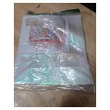 ASYEHJNR 13\" Large Size Happy Birthday Gift Bag Floral Flower Pattern with Metallic Gold Happy Birthday Sign Vintage Gift Bag with Greeting Card and Tissue Paper for Girls Women