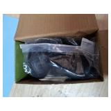 EXPAWLORER Dog Shoes for Small Medium Large Dogs, Waterproof Non-Slip Dog Snow Booties for Winter with Socks, Easy On & Off Pet Boots & Paw Protectors, Easy-Clean for Beach Outdoor Rain (Black S)