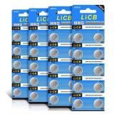 LiCB 40 Pack LR44 AG13 357 303 SR44 Batteries 1.5V Button Coin Cell Battery