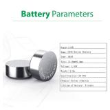 LiCB 40 Pack LR44 AG13 357 303 SR44 Batteries 1.5V Button Coin Cell Battery