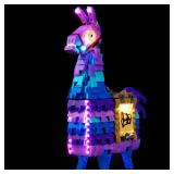 BrickSoul LED Light Up Kit Compatible with Lego Supply Llama 77071 Building Set for Adults, Upgrade Design Lighting Accessories for Fortnite Set, Gift for Lego Fans, Not Included 77071 Model