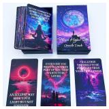 EMPATHSOUL Highest Self Messages Oracle Deck, Cosmic Guidance, Divine Energy for Beginners, Unlock Your Full Potential, Life Purpose Fulfilment