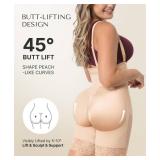 SHAPELLX Shapewear Tummy Control Waist Cincher Shapewear Colombian Faja Body Shaper for Women Butt Lifting Shape Wear