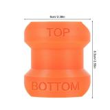 Kichvoe Bottle Funnel Adapter for Lotion Shampoo Soap - Reusable Leak Proof Transfer Connector - Liquid Dispenser Adapter for Easy Refilling