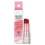 Pacifica Glow Stick Lip Oil Rosy Glow Sheer Rose Hydrating Lip Tint Balm, Moisturizing Glossy Oil for Dry Lips, Vitamin E Enriched, Non-Sticky Natural Shine, Vegan & Cruelty-Free Clean Beauty .14 oz