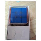 GAN 356 ME, Speed Cube 3x3 Magnetic Puzzle Toy with 48 Magnets GES Pro+ Customized 12 Tension Settings, Ideal for Children Kids Adults, GAN 356 M Upgraded Version, Frosted Version