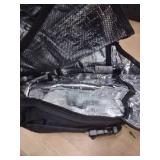 Femuar Lunch bag for Men Women Adults Small for Office Work Picnic - Reusable Portable Lunchbag, Black