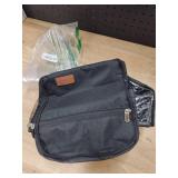 Femuar Lunch bag for Men Women Adults Small for Office Work Picnic - Reusable Portable Lunchbag, Black