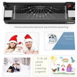 A3/A4/A6 Laminator Machine, YE381 Thermal Laminating Machine for Home Office School Use with 70 Laminating Pouches