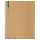 Maruman Spiral Note Basic Dot Grid Notebook- A4, 8.27\" x 11.69\", 80 Sheets / 160 Pages, 5mm Dotted Journal, Perforated Pages & Wire-Bound to Lay Flat, Sturdy Kraft Cover, Made in Japan