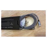 etguuds USB to USB C Cable 3ft, 2-Pack USB A to Type C Charger Cord Fast Charging for Samsung Galaxy A17 A16 A15 A26 A36 A56, S25 S24 S23 S22 S21 S20 S10 Note 20, for iPhone 17 16 15, Moto, Gray