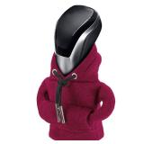 SLLAK Gear Shift Hoodie Cover, Universal Car Shift Knob Hoodie, Mini Hoodie for Car Shifter, Automotive Interior Cute Gadgets, Car Accessories and Decorations