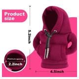 SLLAK Gear Shift Hoodie Cover, Universal Car Shift Knob Hoodie, Mini Hoodie for Car Shifter, Automotive Interior Cute Gadgets, Car Accessories and Decorations