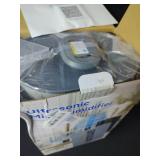 6L Humidifiers for Bedroom Large Room Home,Cool and Warm Humidifier for Baby and Plants Mist Top Fill Desk Humidifiers Essential Oil Diffuser, Quiet with Adjustable Mist,360Â°Nozzle-Grey