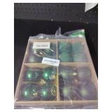 Christmas Ornaments Balls Christmas Decorations Xmas Tree Shatterproof Green Velvet Ball Ornaments for Holiday Thanksgiving Party Indoor Outdoor Decor 16 Pcs