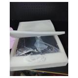 halumao Vanity Mirror with Lights, 14.5\" Light Up Makeup Mirror, LED Makeup Mirror with Lights for Bedroom Tabletop, Smart Touch Control 3 Colors Dimmable, 360Â° Rotation