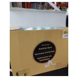 Blissful Diary Baby Play Gym Mat, Play Mat Activity Mat with 6 Detachable Toys for Stage-Based Sensory & Motor Skill Development, Easy to Install & Clean, Baby Essentials Gift, Sage Green