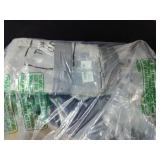 Yexiya 4 Pcs 18 Inch Locking C Clamp Original Lock Regular Tips Plain Adjustable Alloy Steel Locking C Clamp for Woodworking Carpentry Welding Electrical Equipment, Silver