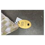 Metallic Geometric Decorative Throw Pillows Set of 2