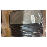 Onlyeasy Sturdy Under Bed Shoe Storage Organizer Fit 8 to 16 Pairs, Collapsible Closet Underbed Shoes Container Bags with Reinforced Handles, 37.7x23.6x5.9in, Linen-like Black, MXAUBS16P1