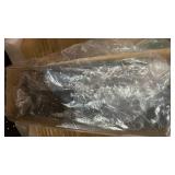 Depecal Shower Caddy Hanging Organizer, Rustproof Over Shower Head Caddy Holder with Hooks for Razor/Sponge, No Drilling Bathroom Racks Bath Storage Shelves for Shampoo Soap Towels, Black