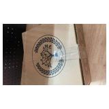 Homienly Wheat Straw Plates Set - 11 inch Reusable Large Dinner Plates Set of 8, Lightweight Unbreakable Salad Plates, Microwave and Dishwasher Safe Plates, Deep Plates for Dinner, Camping - Black