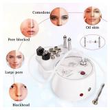 AIMENGXI 3 in 1 Diamond Microdermabrasion Machine, Professional Microdermabrasion Device with Vacuum Spray, Beauty Facial Skin Care Dermabrasion Equipment for Salon Personal Home Use