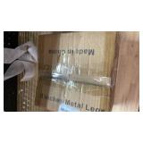 Rioychan 8 Inch Trapezoid Metal Table Legs Black, DIY Furniture Feets for Bench, Coffee Table, Stool Cabinet Legs, Including Screws and Adjustable Feet Pads, 8 Inch x 7.9 Inch