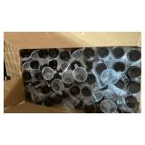 Mini Liquor Bottles,50 Pack Empty Spirit Bottles with Black Cap,1oz/30ml Mini Alcohol Bottles with 20 Funnels,Miniature Bottles for Weddings,Party Favors