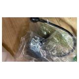 AORAEM Nail Lamp LED Nail Manicure Dryer Curing Light with Black Gooseneck and Clamp for Gel Nails