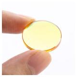 Cloudray CO2 Laser Lens 25mm Laser Mirror CO2 Laser Focal Lens CO2 Focus Lens,CVD ZnSe for CO2 Laser Engraving Cutting Machine,Laser Cutter 40W-500W,Dia 25mm FL63.5mm