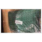 Puncuntex Green Throw Blanket 50\"Ã60\" Decorations Fleece Super Soft Plush Fuzzy Cozy Blanket with Square 3D Jacquard Grid Design Luxury Lightweight for Couch Sofa Chair,Dark Forest Green