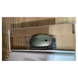 Wireless Keyboard and Mouse Ultra Slim Combo, TopMate 2.4G Silent Compact USB 2400DPI Mouse and Scissor Switch Keyboard Set with Cover, Batteries Included, for PC/Laptop/Windows/Mac - Green Black