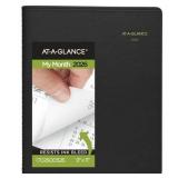 AT-A-GLANCE 2026 15-Month Monthly Planner Black Large 9 x 11 - Monthly Planners