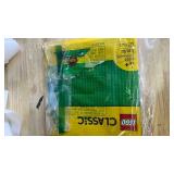 LEGO Classic Green Baseplate, Square 32x32 Stud Foundation to Build, Play, and Display Brick Creations, Great for Grassy Nature Landscapes, 11023, 4+