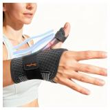 changenow Ultra Breathable Thumb Brace for Right & Left Hand, [Upgraded Medical-Grade] Thumb Spica Splint for Trigger Thumb, Adjustable Thumb Support