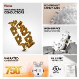 AIDA 20 Amp Outlet Duplex Electrical Receptacle Outlets,Power Outlet,Tamper Resistant,Heavy-Duty Receptacle Wall Outlet,Residential,2Pole,3-Wire, Self-Grounding Clip, NEMA 5-20R,UL Listed 10 Pack